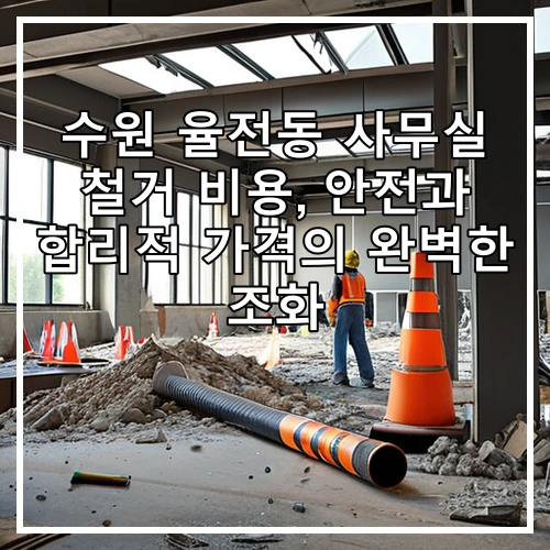수원 율전동 사무실 철거 비용, 안전과 합리적 가격의 완벽한 조화