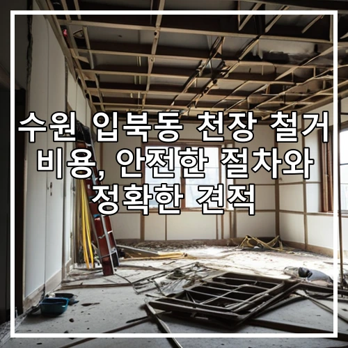 수원 입북동 천장 철거 비용, 안전한 절차와 정확한 견적