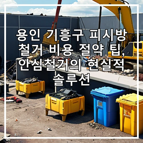용인 기흥구 피시방 철거 비용 절약 팁, 안심철거의 현실적 솔루션